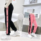 Girls' Pants 2021 Autumn Winter Plus Velvet Thick Casual Pants Big Children's Sports Pants Wear One Velvet To Keep Warm