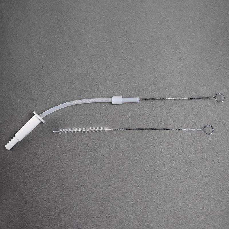 10Pcs/set Household Kitchen Clean Tool White/Black Nozzle Bottle Tube Cleaning Brush Set