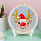 DIY Handmade Material Package Unstitched Without Stand Poke Poke Le Suit Handmade Embroidery