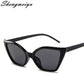 Fashion Cat Eye Sunglasses Women Luxury Brand Designer Vintage Sun Glasses Small Red Black ladies Su