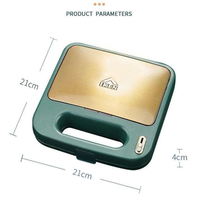 750W/1500W Dual-speed Frying and Grilling Machine Dual-disc Waffle Maker Sandwich Maker Kitchen Supplies