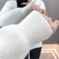 Stand Collar Women's Cardigan Sweater Short Jacket Knit Top Spring Autumn Solid Color Loose Sweater Outer Wear