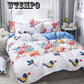 Comfortable Cotton Printed Quilt Bedroom Bedding Household Items Set Four Sets