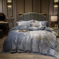 4pcs Bedding Set Fashion House Luxury Bed Cover Pillowcase Winter Home Textile Velvet Bed Linens