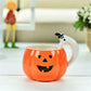 Creative 3D Hand Crafted Pumpkin Coffee Mugs Ceramic Milk Cup Funny Halloween Gifts for Kids Novelty Tea Water Cup Gift