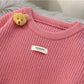 Bear sweater women's pullover loose autumn and winter new solid color loose thick wool sweater coat outer wear