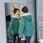 Down Padded Jacket Female Winter Student Korean Version of Bread Jacket Short Padded Jacket Loose Thick Padded Jacket