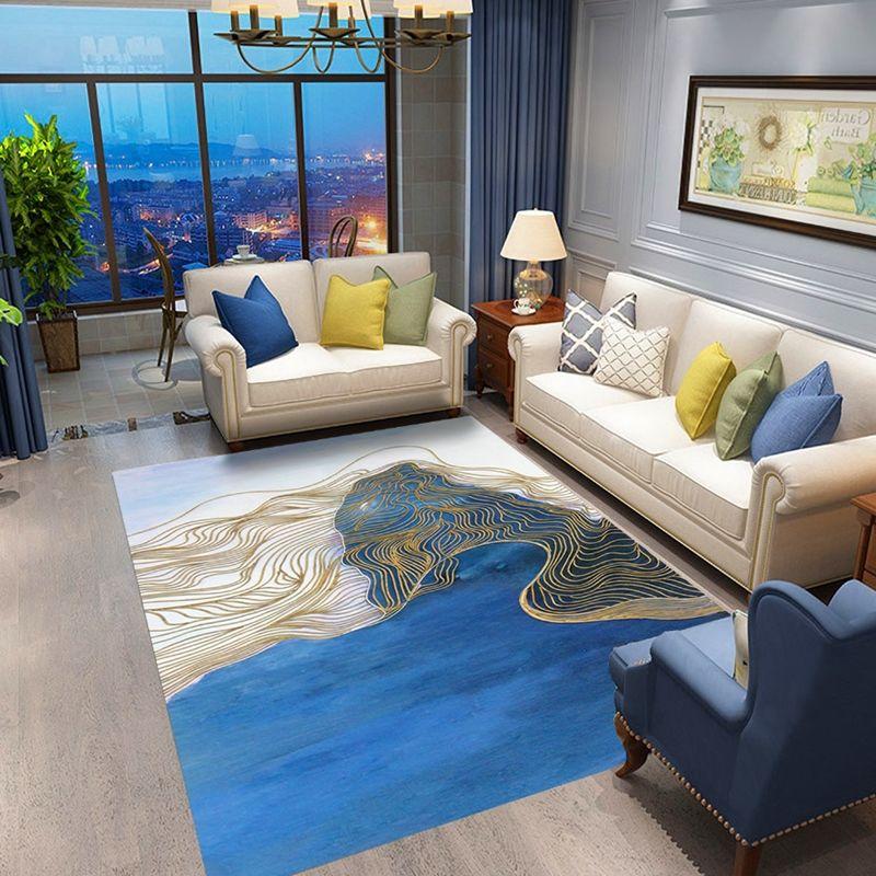 Nordic Light Luxury Living Room Carpet Home Now Simple Coffee Table Bedroom Sofa Carpet Custom Can Be Washed and Easy To Care