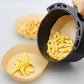 Air Fryer Disposable Paper Liner - 100PCS 6.3inch Round Non-Stick Parchment Paper Liners, Oil-proof, Water-proof