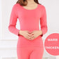 Plus Velvet Thick Thermal Underwear Ladies Suit Autumn and Winter Body Slimming High Elasticity