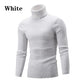 6-color Lightweight Shirt High Neck Pullover Knitted Twist Sweater Long Sleeve Comfortable Trend