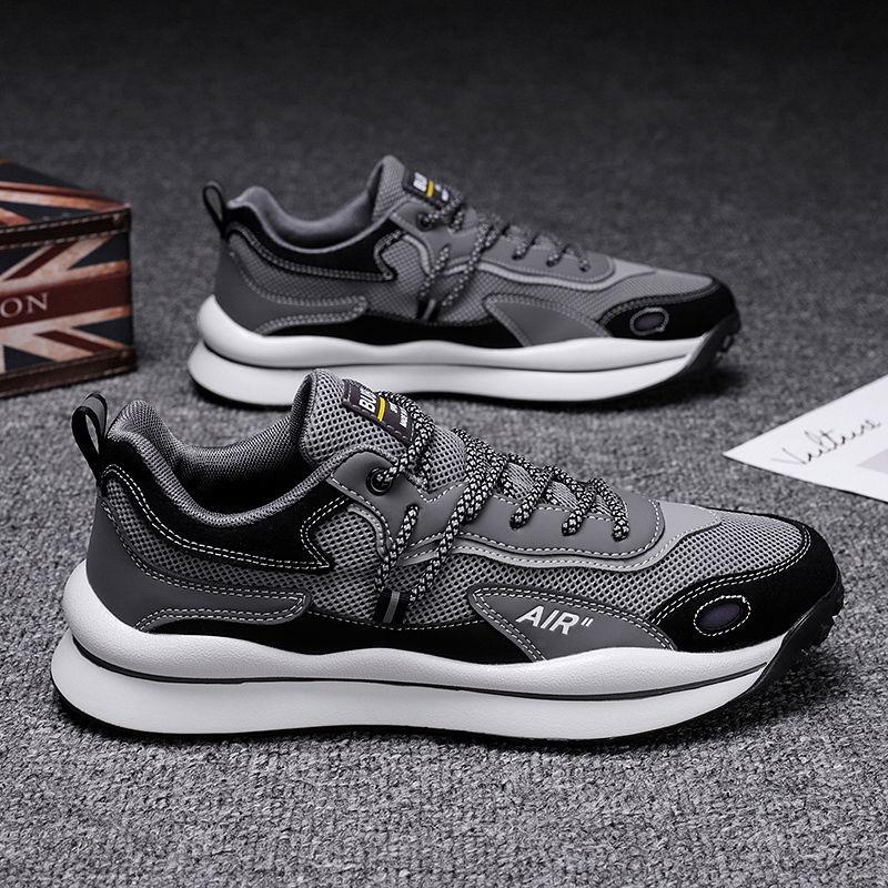 Summer Breathable Casual Shoes Korean Style Trendy Sail Men's Cloth Shoes All-match Bloggers Must Push Men's Sneakers