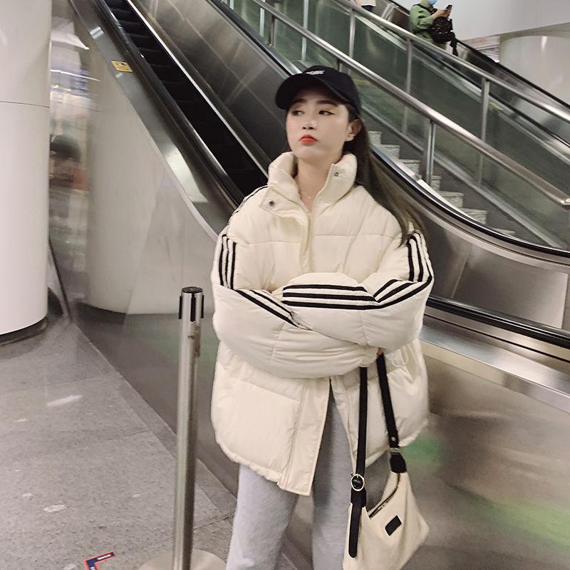 Winter Down and Down Padded Coat Korean Style Loose Student Bread Coat Women's Winter Coat Short Padded Jacket