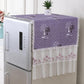 Refrigerator Cover Towel Single and Double Door Refrigerator Cover Cloth Universal Dust Cover Lace Wear-resistant Washable