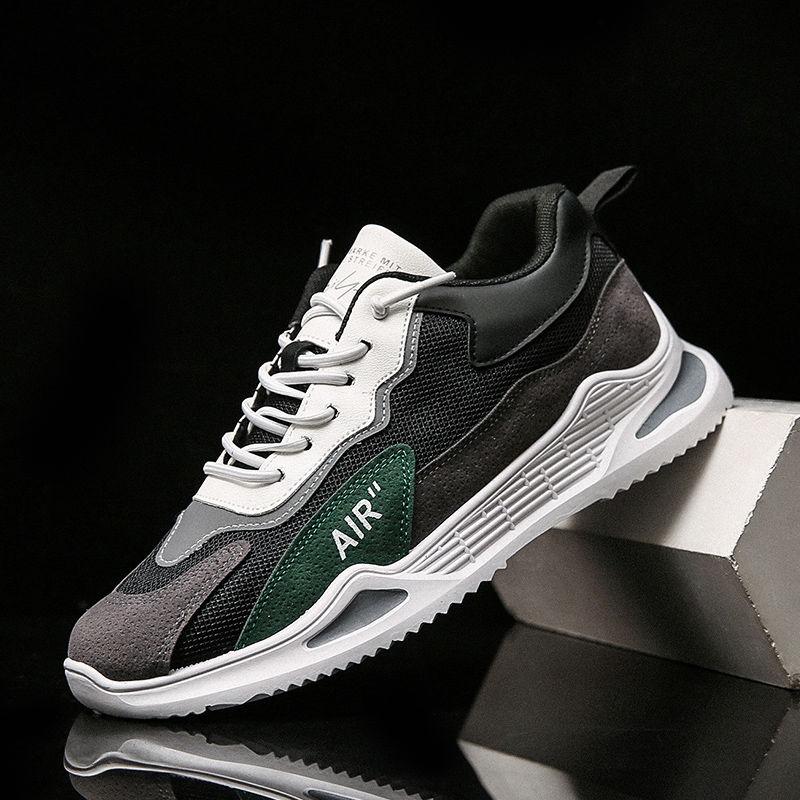 Men Sneakers Lightweight Fashion Casual Shoes Men Slip on Walking Shoes Trainers Mesh Flat Homme Big Size