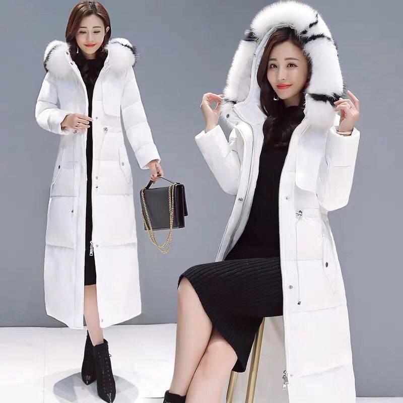Winter Coat Women Down Jacket  Large Fur Coat Cotton-padded Parka