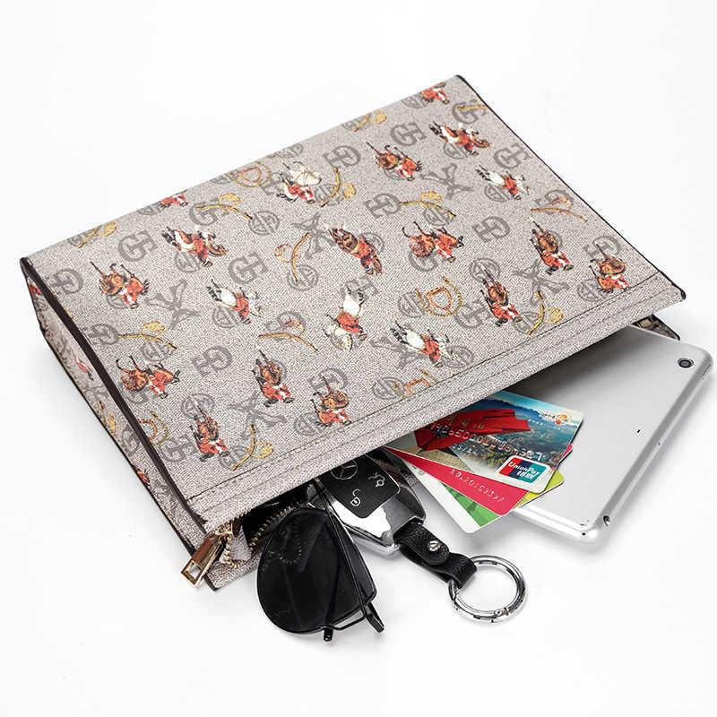 Portable Briefcase Men Women Business Waterproof Anti-theft Handbag Postman Package Mobile Phone Bag