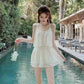 Swimsuit Women Cover Belly Slimming Two-piece Swimwear Beach Swimming Swimwear Sexy Cute Two-piece Ladies Swimwear