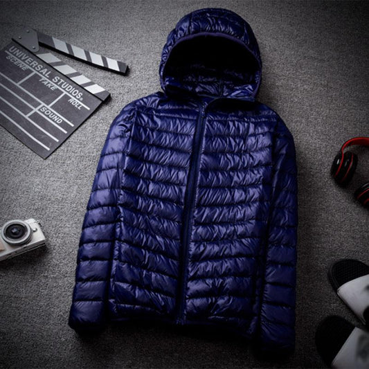 Autumn and Winter Jacket Men's Down Jacket Short Jacket Large Size Down Jacket 2021 New Warm Jacket