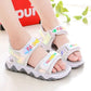 Girls' Sandals  Summer Big Children's Fashion Sports Soft-soled Sandals Little Princess Girls' Shoes Breathable Lightweight