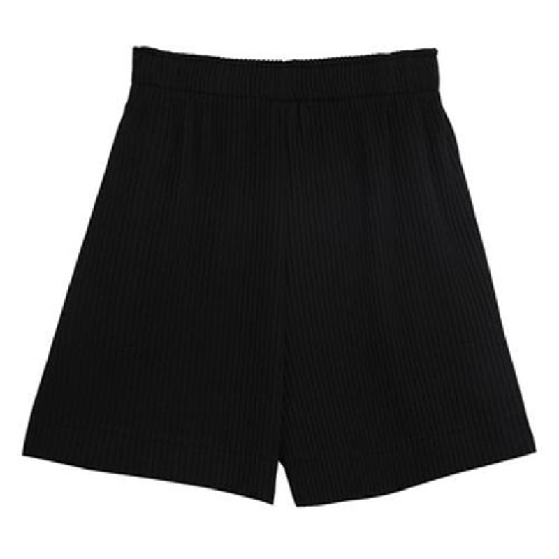 Plus Size Women's 200 Kg Loose Wild Straight High Waist Five-point Pants Casual Wide-leg Shorts Women Summer