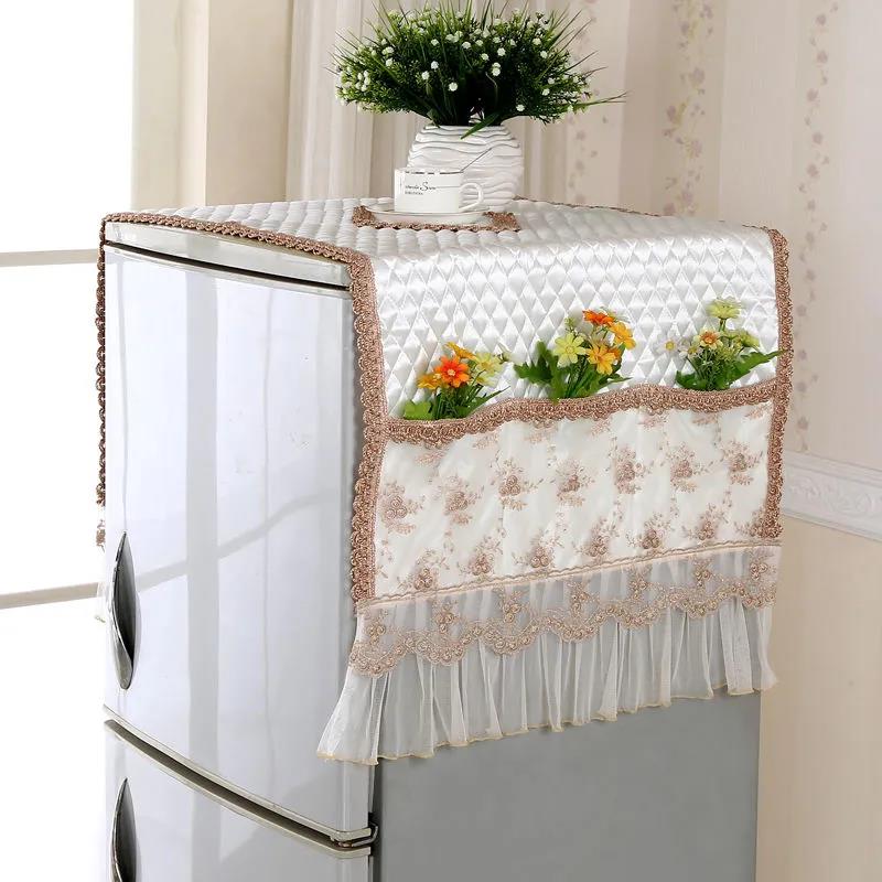 Refrigerator Dust Cover Dust Cloth Cover Cloth Protective Cover Washing Machine Household Appliances Universal Cover Towel