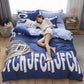 Four-piece Cotton Duvet Cover Bed Simple Single Dormitory Bed Linen Set