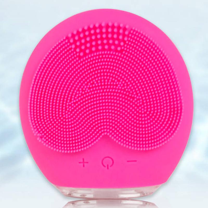 Face Washer Electric Cleanser Pore Cleaner Silicone Washer Sonic Rechargeable Female Washing Brush