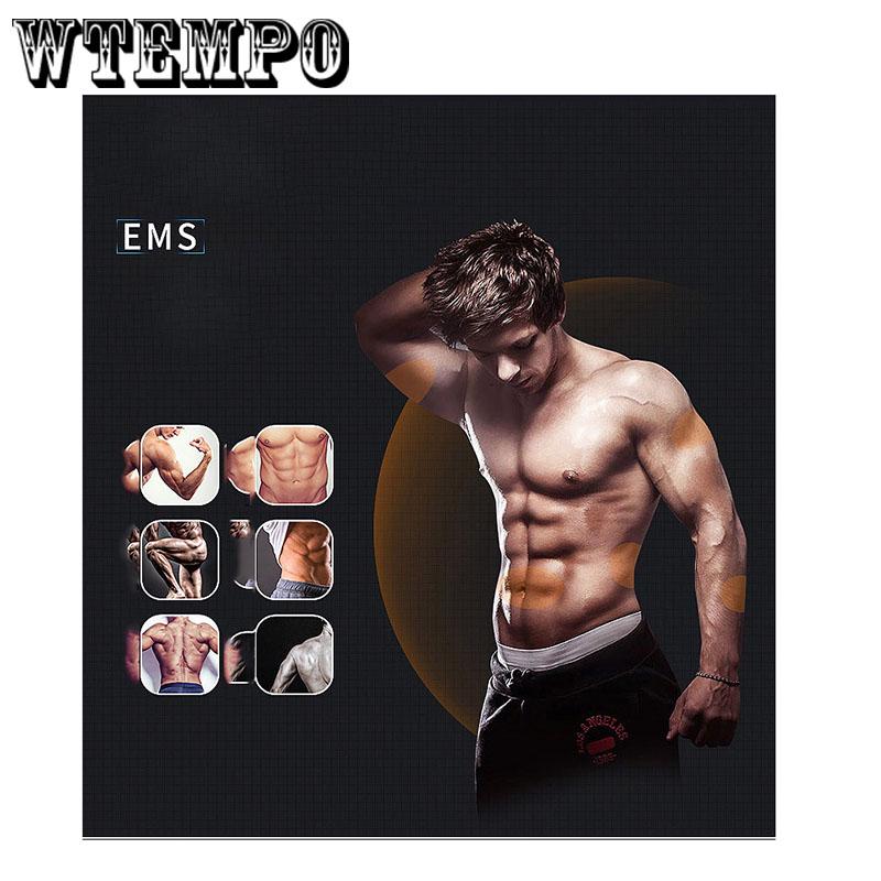 Remote Control Abdominal Muscle Trainer Fat Burning ABS Smart Body Building Fitness