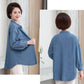 Spring and Autumn Mothers Wear Embroidered Denim Shirt Middle-aged Women Loose Casual Jacket Jacket Women