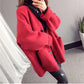 Knitted Cardigan Women Jacket Women Korean Version Loose Students Are Thin and Versatile Thick Sweater Jacket