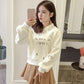 Thin Hooded Character Sweater Women Spring and Autumn All-match Loose Student Clothes