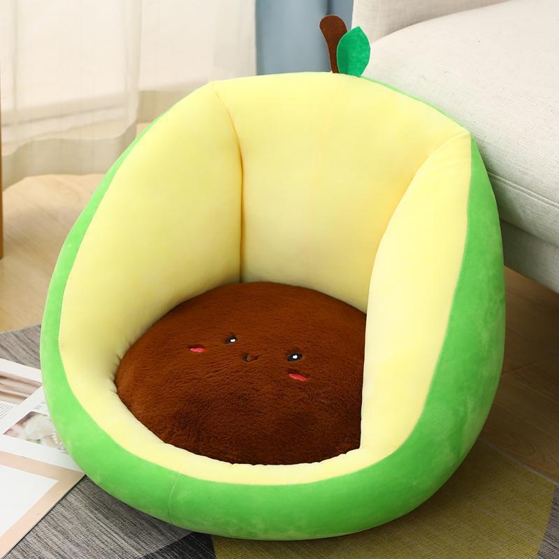 Non-slip Bottom Plush Cushion Semi-surround Tatami Futon Good Flexibility Home Bedroom Living Room Balcony Relax Furniture Removable