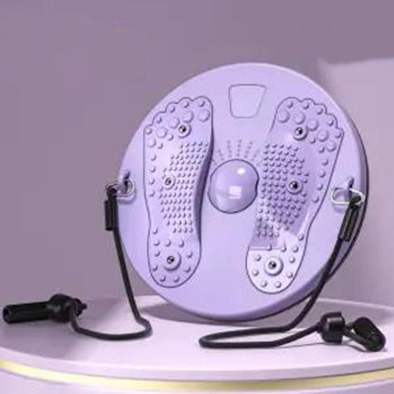 Twisting Plate Home Thin Waist Slimming Artifact 3D Magnetic Therapy Waist Twisting Machine Slimming Belly Shaping Sports Equipment with Drawstring