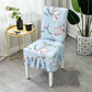 Chair Cover Stretch Elastic Slipcover Restaurant For Weddings Banquet Dinner Backrest Removable