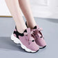 Breathable Sneakers Women Walking Sneakers Comfortable Versatile Platform Travel Running Shoes