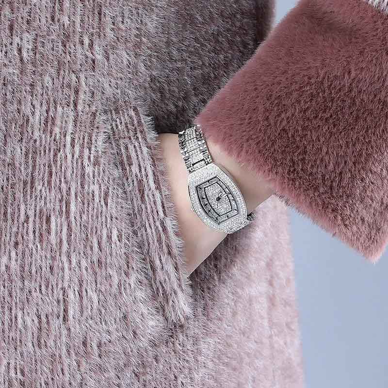 Plus Velvet Thick Mink Velvet Coat Female Middle-aged Mother Winter Coat Western Fashion