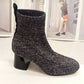 Autumn Mid-tube Women's Boots Korean Style Trendy Shoes for Students Autumn Cotton Shoes