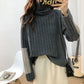 Fall/winter Turtleneck Pullover Sweater Keep Warm Loose Padded Bottoming Shirt Casual Commuter Women's Sweater