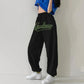 Summer Sports Pants Women Loose Personality Letter Beam Pants Tide Men and Women with The Same Paragraph Jazz Dance Harem Pants