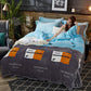 4pcs Home Textiles Quilt Cover Winter Lace Bedding Set Soft Warm Queen/king Duvet Cover