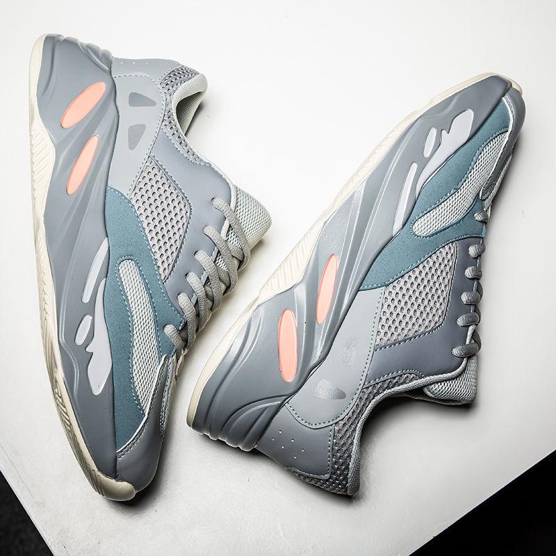 Thick Bottom 700 Sports Shoes Male Kanye Summer Shoes Men Korean Version of The Trend of Wild Students Casual Running Shoes