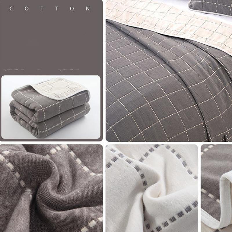 Summer Skin-friendly Thin Air-conditioning Quilt Single Double Summer Cool Quilt Core Quilt Blanket