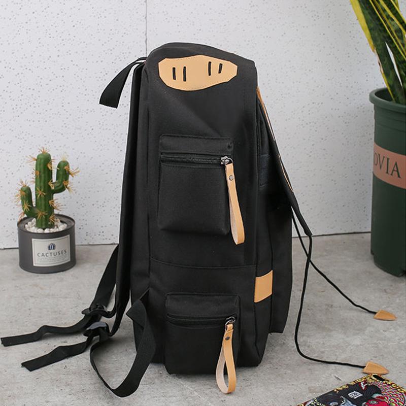 Backpack Men and Women Casual Simple Backpack Trend Personality Student School Bag Travel Bag