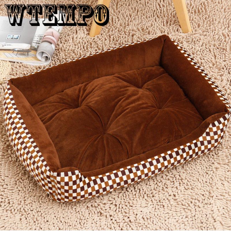 Pet Bed Couch Lovely Comfortable Cat Dog Bed Cushion Pad Sofa Mat Indoor Puppy dog kennel