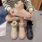 Short Tube Snow Boots Women Korean Version Plus Velvet Padded Short Boots Autumn and Winter All-match Warmth and Non-slip Cotton Shoes