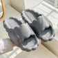 Soft Slippers Women's Summer Home Indoor Thick-bottomed Bathroom Bath Non-slip Couples Household Feces Sense Sandals and Slippers Men