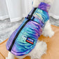 Pet Clothing Dog Clothes Rainbow Gradient Color Vest Puppy Teddy Winter Thick Cotton Clothes Cat Waterproof Sweater Jacket Zipper Coats for Large Dog
