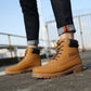 Fashion Men's Martin Boots Motorcycle Ankle Boots for Man Winter High Cut Tooling Shoes Booties Male