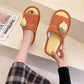Slippers Women's Linen Slippers Cute Fruit Slippers Home Non-slip Cotton Linen Lovers Children Floor Slippers